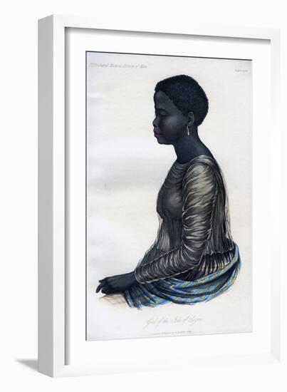 Girl of the Isle of Luzon, 1848-null-Framed Giclee Print