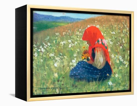 Girl of the Tatra, c.1905-07-Marianne Stokes-Framed Premier Image Canvas