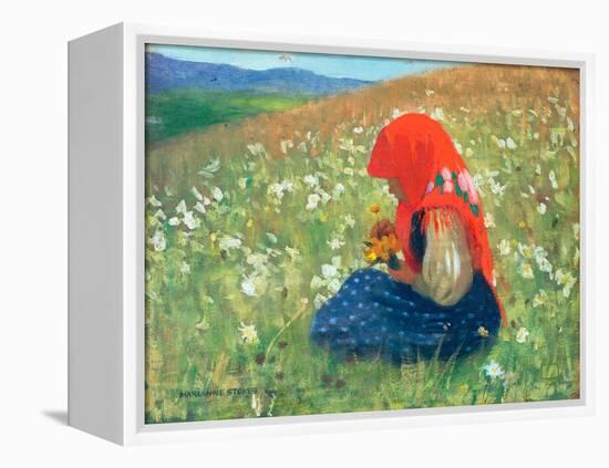 Girl of the Tatra, c.1905-07-Marianne Stokes-Framed Premier Image Canvas