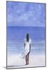 Girl on Beach, 1995-Lincoln Seligman-Mounted Giclee Print