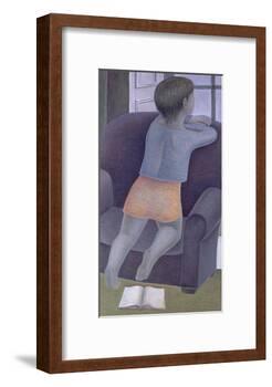 Girl on Chair-Ruth Addinall-Framed Giclee Print