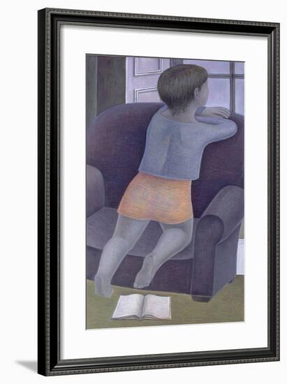 Girl on Chair-Ruth Addinall-Framed Giclee Print