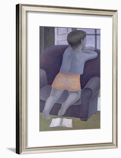 Girl on Chair-Ruth Addinall-Framed Giclee Print