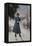 Girl on Skis-Axel Hjalmar Ender-Framed Premier Image Canvas