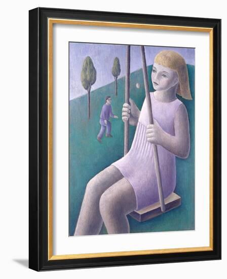 Girl on Swing-Ruth Addinall-Framed Giclee Print