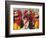 Girl Playing Lion Dance for Chinese New Year, Beijing, China-Keren Su-Framed Photographic Print