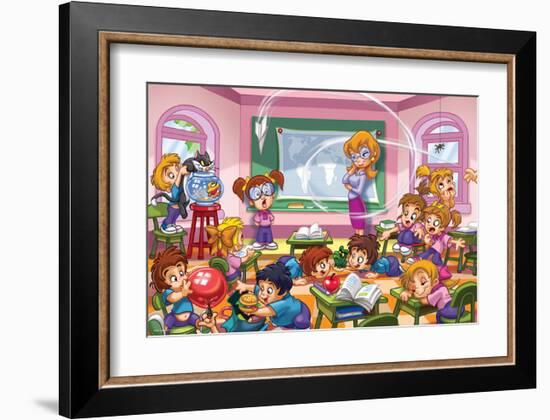 Girl Power - Teachers-null-Framed Art Print