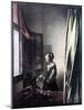 Girl Reading a Letter at an Open Window, C1657-Johannes Vermeer-Mounted Giclee Print