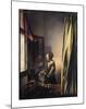 Girl Reading a Letter at an Open Window-Jan Vermeer-Mounted Premium Giclee Print