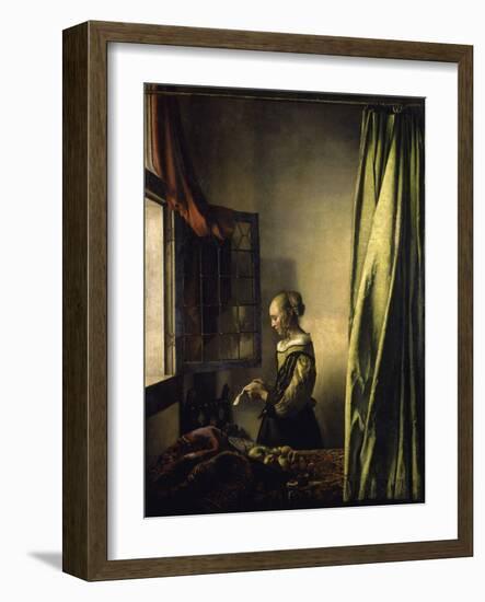 Girl Reading a Letter-Johannes Vermeer-Framed Giclee Print