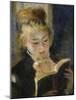 Girl Reading, c.1874-Pierre-Auguste Renoir-Mounted Giclee Print