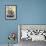 Girl Robot Color-Roseanne Jones-Framed Giclee Print displayed on a wall