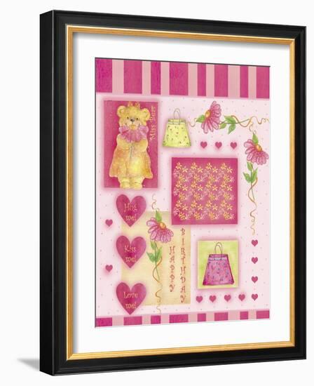 Girl’s Birthday-Maria Trad-Framed Giclee Print