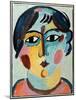 Girl's Head; Madchen Kopf-Alexej Von Jawlensky-Mounted Giclee Print