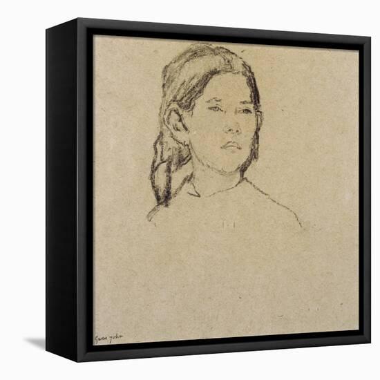 Girl's Head-Gwen John-Framed Premier Image Canvas