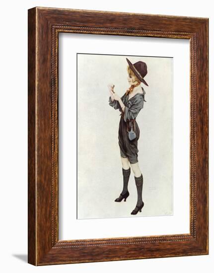 Girl Scout, Kirchner 1914-Ernst Ludwig Kirchner-Framed Photographic Print