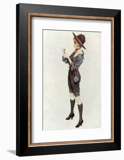 Girl Scout, Kirchner 1914-Ernst Ludwig Kirchner-Framed Photographic Print