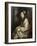 Girl Seated in a Chair-James Jebusa Shannon-Framed Giclee Print