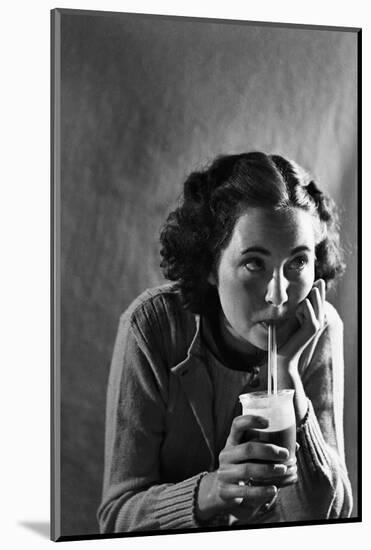 Girl Sipping a Soda-Philip Gendreau-Mounted Photographic Print