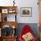 Girl Sits Alone in Her Class Room During a Break in Aftabachi School in Eastern Afghanistan-null-Framed Photographic Print displayed on a wall