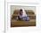 Girl Sits Alone in Her Class Room During a Break in Aftabachi School in Eastern Afghanistan-null-Framed Photographic Print