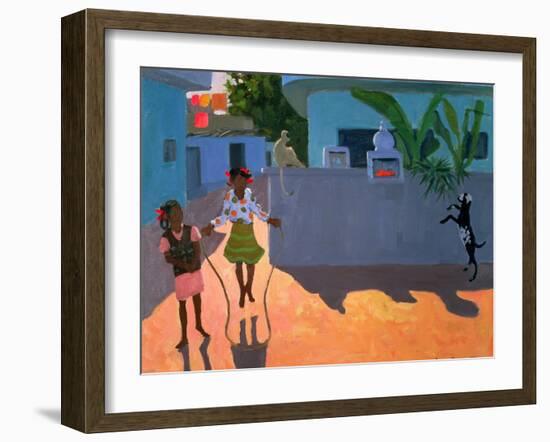 Girl Skipping, 1995-Andrew Macara-Framed Giclee Print