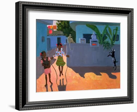 Girl Skipping, 1995-Andrew Macara-Framed Giclee Print