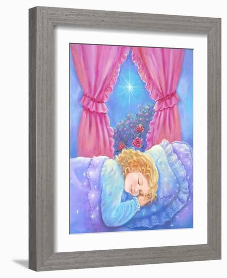 Girl Sleeping-Judy Mastrangelo-Framed Giclee Print