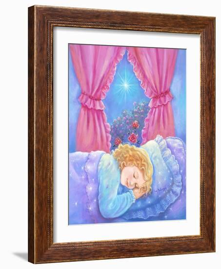 Girl Sleeping-Judy Mastrangelo-Framed Giclee Print