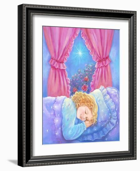 Girl Sleeping-Judy Mastrangelo-Framed Giclee Print