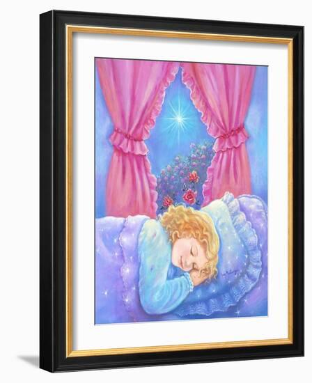 Girl Sleeping-Judy Mastrangelo-Framed Giclee Print