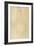 Girl Standing with Hands Clasped-Gustav Klimt-Framed Giclee Print