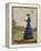 Girl Stands in a Field Reading Her Book-Harold Knight-Framed Premier Image Canvas