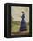 Girl Stands in a Field Reading Her Book-Harold Knight-Framed Premier Image Canvas