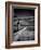 Girl Walking on Sea Defence-Rory Garforth-Framed Photographic Print