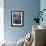 Girl Watching over Her Sisters in a Pre-War Jewish Quarter Area-null-Framed Photographic Print displayed on a wall