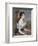 Girl Wih Flowers, C1900-Pierre-Auguste Renoir-Framed Giclee Print