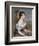 Girl Wih Flowers, C1900-Pierre-Auguste Renoir-Framed Giclee Print