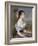 Girl Wih Flowers, C1900-Pierre-Auguste Renoir-Framed Giclee Print