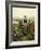 Girl with a Basket in a Garden-Daniel Ridgway Knight-Framed Giclee Print