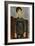 Girl with a Black Apron-Amadeo Modigliani-Framed Giclee Print