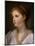 Girl with a Blue Ribbon-Jean-Baptiste Greuze-Mounted Giclee Print