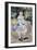 Girl with a Hoop, Marie Goujon-Pierre-Auguste Renoir-Framed Giclee Print