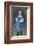 Girl with a Jump Rope (Portrait of Delphine Legrand), 1876-Pierre-Auguste Renoir-Framed Art Print