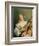 Girl with a Mandolin, 1755-60-Giovanni Battista Tiepolo-Framed Giclee Print