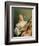 Girl with a Mandolin, 1755-60-Giovanni Battista Tiepolo-Framed Giclee Print