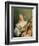 Girl with a Mandolin, 1755-60-Giovanni Battista Tiepolo-Framed Giclee Print