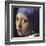 Girl with a Pearl Earring (detail)-Johannes Vermeer-Framed Art Print