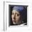 Girl with a Pearl Earring (detail)-Johannes Vermeer-Framed Art Print