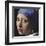 Girl with a Pearl Earring (detail)-Johannes Vermeer-Framed Art Print